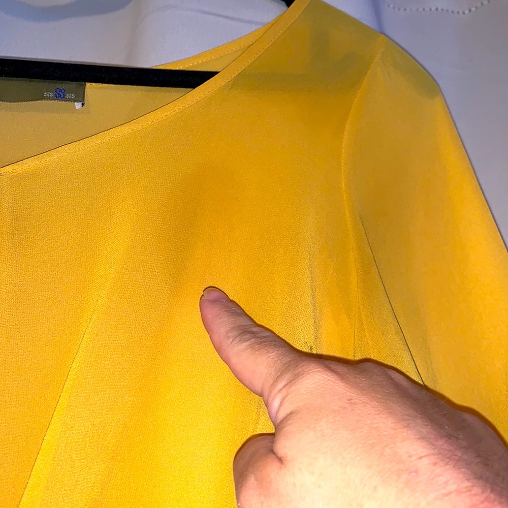 Yellow Blouse - Picture 3 of 3